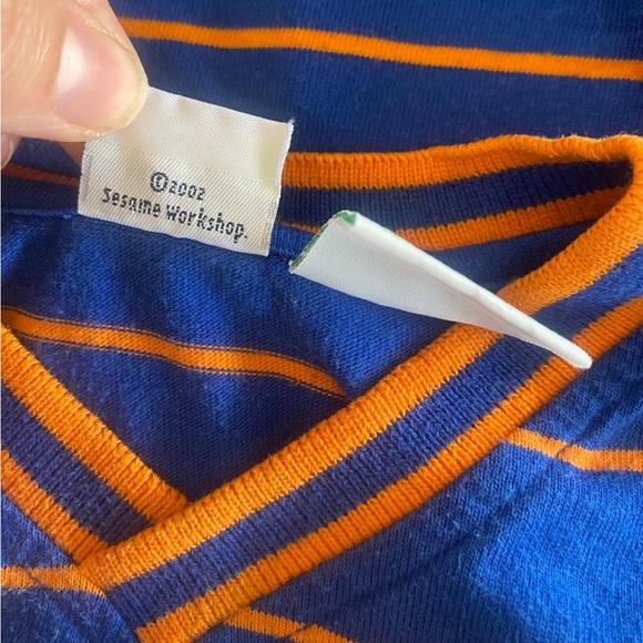 Sesame Street Cookie Monster vintage basketball T-shirt y2k 24 months - Picture 4 of 5